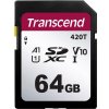 Paměťová karta Transcend SD 64 GB SDC420T