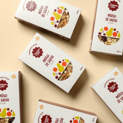 Janova pec Pečené müsli ze sadu 350 g – Zboží Dáma