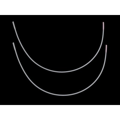 Kostice kovové ploché - bílá – Hledejceny.cz