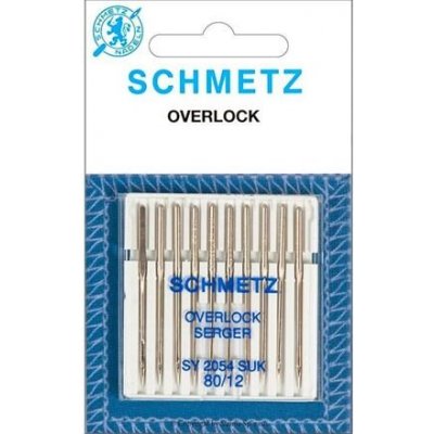 Schmetz Jehly pro overlocky Singer SY 2054 XCS 80 – Zbozi.Blesk.cz