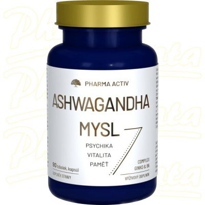Pharma Activ Ashwagandha mysl 90 tobolek – Hledejceny.cz