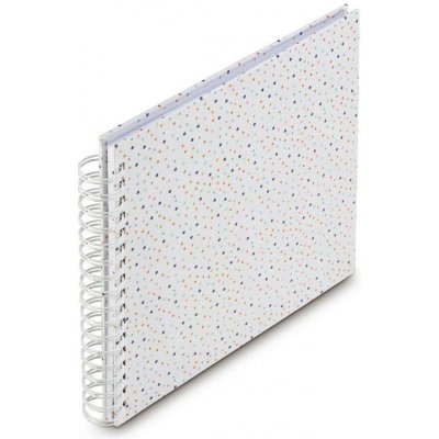 Hama album klasické spirálové CONFETTI 28x24 cm, 50 stran – Sleviste.cz