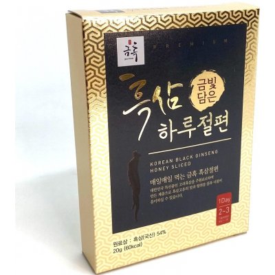 4betterlife Ženšen korejský černý nakládaný v plátcích 20 g