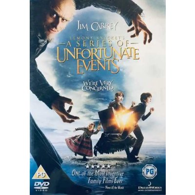 Lemony Snicket's - A Series of Unfortunate Events / Lemony Snicket - Řada nešťastných příhod DVD – Zboží Mobilmania
