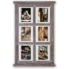 Klasický fotorámeček ZEP rám galerie HAMPTON 6x 10x15 (40x65)cm, hnědá
