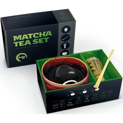 Matcha Tea Matcha Set Profi Kaito – dárková sada pro přípravu nápoje – Sleviste.cz