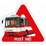 Dopravní svět Samolepka autobus B961 pozor – Zboží Živě