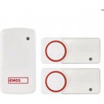 EMOS Bezbateriový domovní bezdrátový zvonek P5750.2T | Zboží Auto