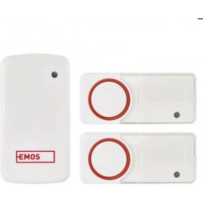 EMOS Bezbateriový domovní bezdrátový zvonek P5750.2T | Zboží Auto