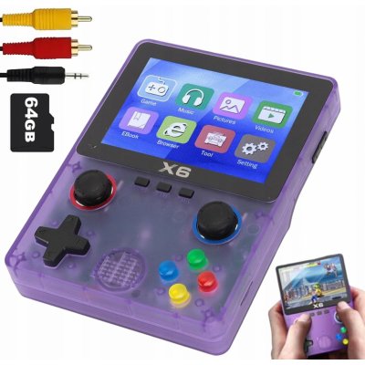 X6 Retro handheld 10000 her bílá – Zboží Živě