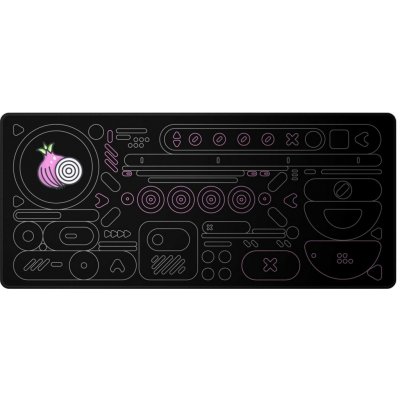 Dark Project Onionite Dark Pattern DPMP_ONIPAT_DARK_XL – Sleviste.cz