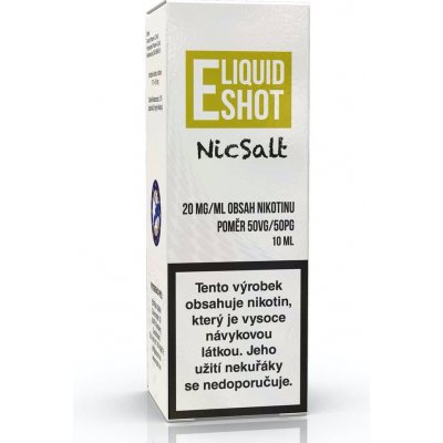 ELIQUID SHOT BOOSTER NICSALT PG50/VG50 20mg 1x10ml – Zboží Mobilmania