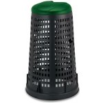 NAKO Kolín Stojan na odpadkové pytle 120l, zelené víko – Sleviste.cz