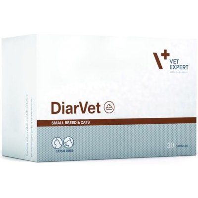 VetExpert Diarvet small breed and cats 30 cps – Hledejceny.cz