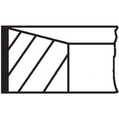 Sada pístních kroužků MAHLE 022 07 N0 – Zboží Mobilmania