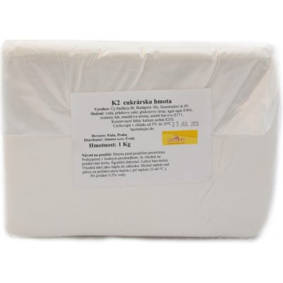 Új-Stefánia K2 Cukrářská potahovací hmota 1 kg – Zboží Dáma