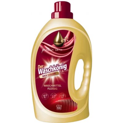 WaschKönig Protein Care Mix Color prací gel 100 PD 3 l – Zbozi.Blesk.cz