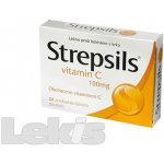 STREPSILS POMERANČ S VITAMINEM C ORM PAS 24 – Hledejceny.cz