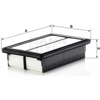 MANN FILTER Vzduchový filtr C 25 002 – Hledejceny.cz