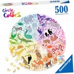 Ravensburger 171729 Zvířata 500 dílků – Zbozi.Blesk.cz