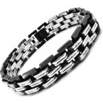 Steel Jewelry náramek PÁNSKÝ MASIVNÍ Chirurgická ocel NR160418 – Hledejceny.cz