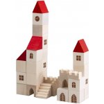 Detoa kostky dřevo městečko 100 ks – Zboží Dáma