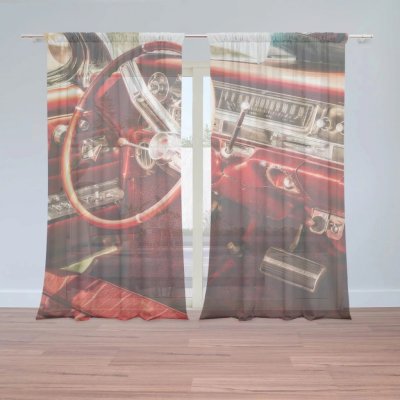 Záclony Interiér automobilu: 2 ks - 150x250 cm - Sablio – Hledejceny.cz