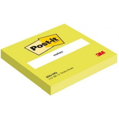 Bloček Post-it 654NG, zelený (100 lístků) – Hledejceny.cz