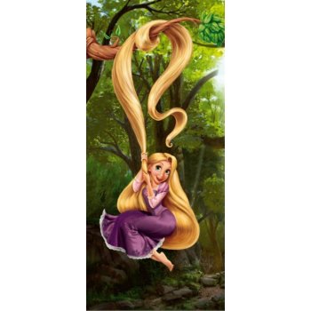 DECOFUN Fototapeta 1dílná Princezna Rapunzel 2 92x202 cm