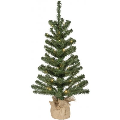 Mini Vánoční stromek s osvětlením, 75 cm, Kaemingk – Hledejceny.cz