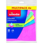 Vileda Multiquattro Colors 164519 hadřík 36 × 34 cm 4 ks – Hledejceny.cz