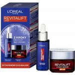L´Oréal Paris Revitalift Laser denní pleťový krém Revitalift Laser X3 SPF20 50 ml + noční pleťové sérum Revitalift Laser Pure Retinol Night Serum 30 ml dárková sada – Sleviste.cz