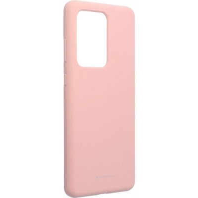 Pouzdro Mercury Silicone Samsung Galaxy S20 Ultra růžové – Hledejceny.cz