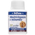 MedPharma Multivitamín s minerály 30složek 37 tablet – Hledejceny.cz