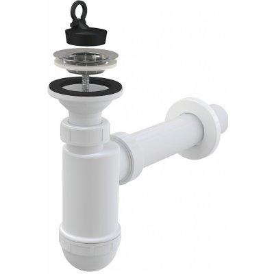 Alcadrain sifon umyvadlový o 40 mm s nerez mřížkou o 63 mm, bílý A41 – Zboží Dáma