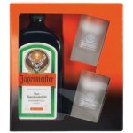 Jägermeister 35% 0,7 l (dárkové balení 2 sklenice) – Zbozi.Blesk.cz