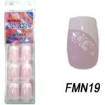 NAIL SYSTEM Sada umělých nehtů F 19 FMN 20 ks BOX – Zboží Dáma