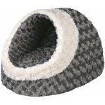 Trixie Budka pro kočky šedá oválná 41 x 35 x 26 cm – Zboží Mobilmania