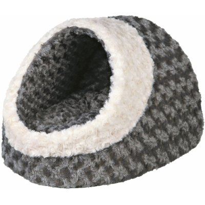 Trixie Budka pro kočky šedá oválná 41 x 35 x 26 cm – Zboží Mobilmania