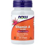 Now Foods Vitamín A 10000 iu 100 kapslí – Hledejceny.cz