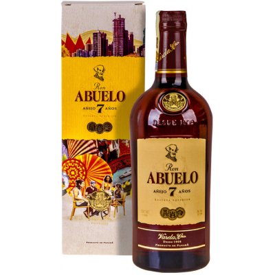 Ron Abuelo AÑEJO 7y 40% 1 l (holá láhev) – Zboží Mobilmania