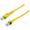 síťový kabel Harting 09488447745075 Patch, S/FTP, 6a, licna, Cu, PUR, 7,5m, žlutý