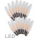 Žárovky pro řetěz ASTERIA LED Filament E-10 14V 0,2W 16ks bílé 1ks – Hledejceny.cz