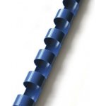 MaxOffice Plastové hřbety - 19 mm, modré, 100 ks 608.598 – Hledejceny.cz