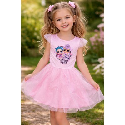 L.O.L. Surprise dívčí tylové šaty růžová – Zboží Dáma