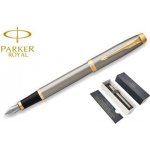Parker 1502/3131649 Royal I.M. Brushed Metal GT plnicí pero – Zboží Živě