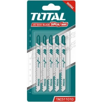 Total-Tools TAC51101D Plátky do přímočaré pily dřevo 5ks