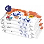 Linteo Úklidové vlhčené ubrousky na nábytek 4 x 40 ks – Zboží Dáma