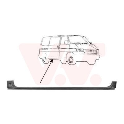 Nástupní panel VAN WEZEL 5874120 | Zboží Auto