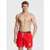 Koupací šortky, boardshorts Calvin Klein Swimwear plavecké šortky KM0KM00798 červené